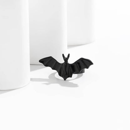 Halloween Bat Tide Cool Dark Wind Animal Personality Open Ring