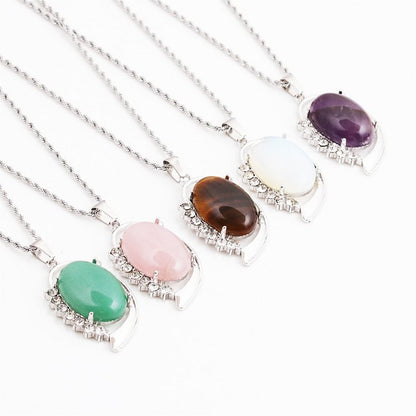 Natural Crystal Necklace