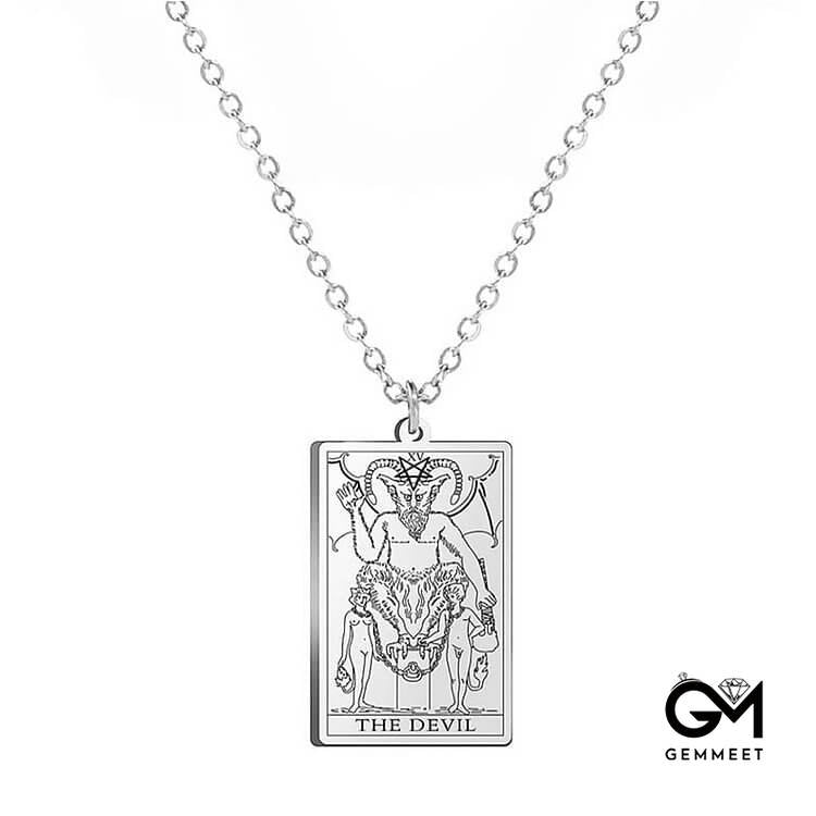 Stainless Steel Tarot Necklaces