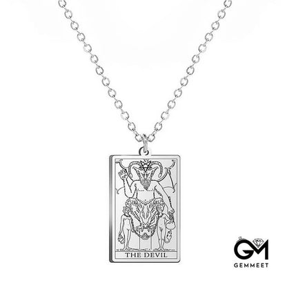 Stainless Steel Tarot Necklaces