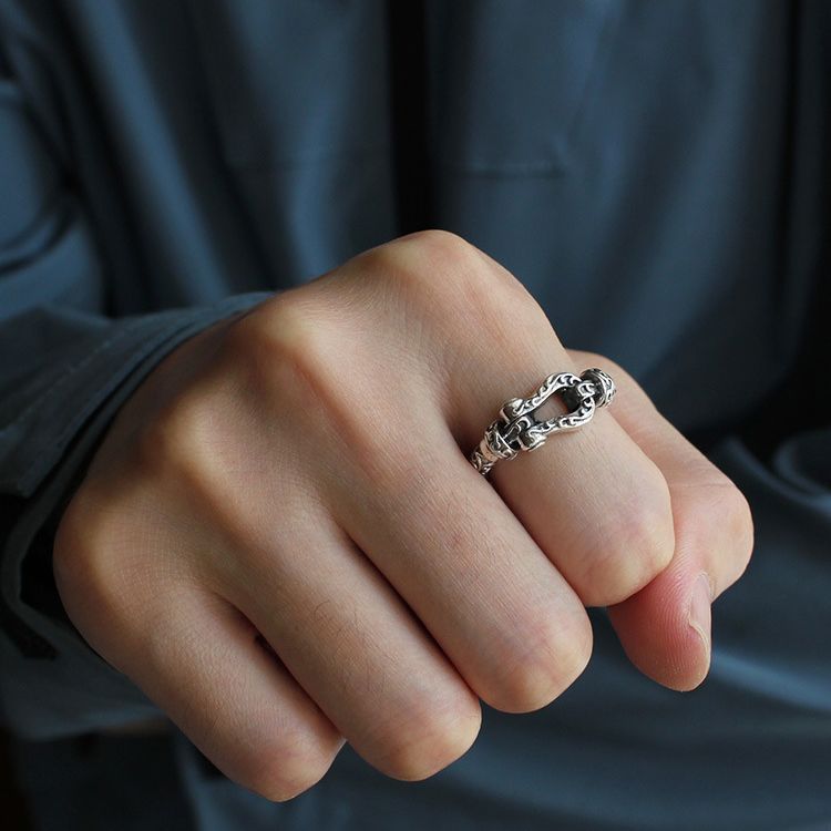 Vintage Men's Horseshoe Ring