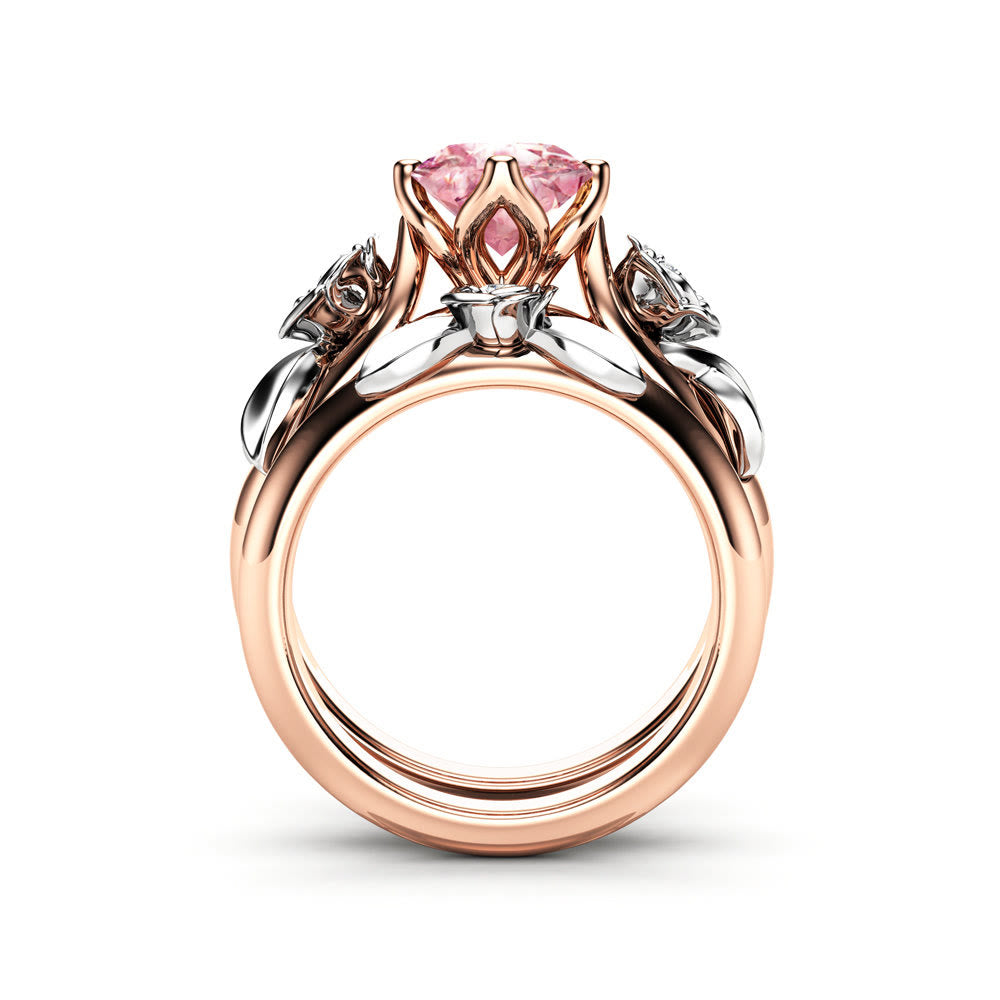 Eternal Rose - Pink Zircon Ring