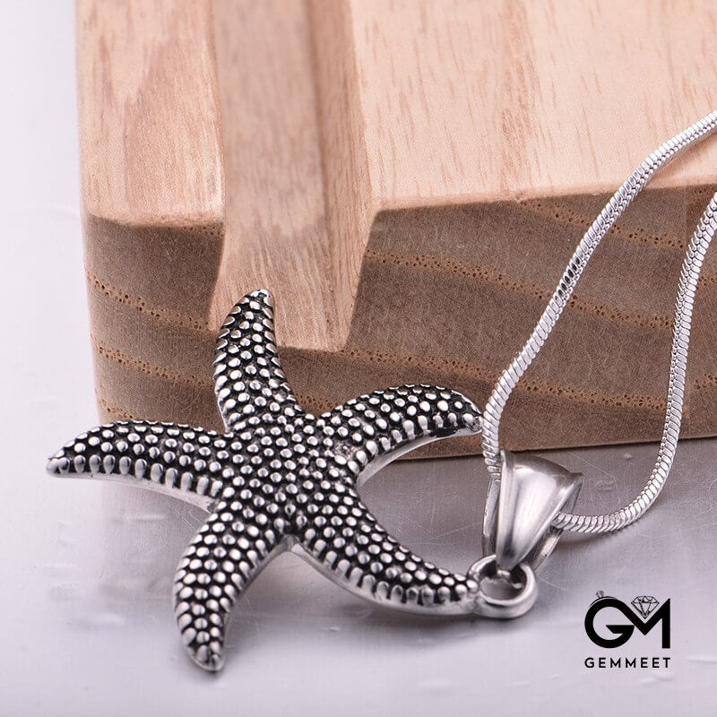 Fashion Simple Five-pointed Star Necklace