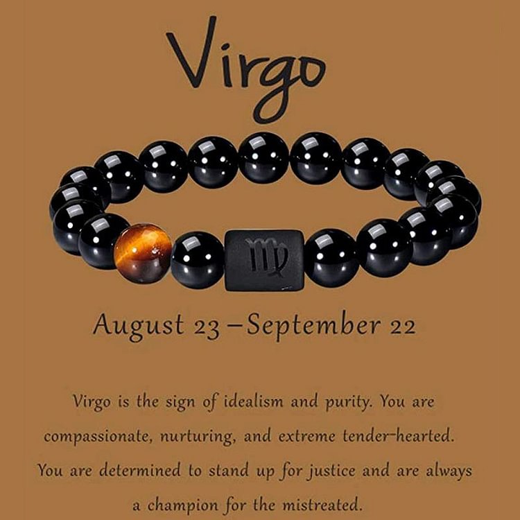 Obsidian Zodiac Lucky Bracelet