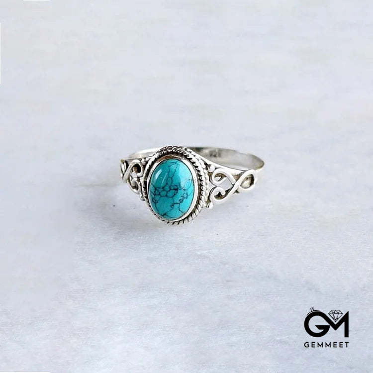 Green Turquoise Ring