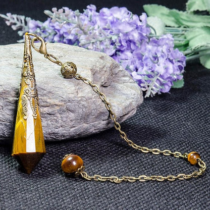 Tiger Eye Protection Pendulum