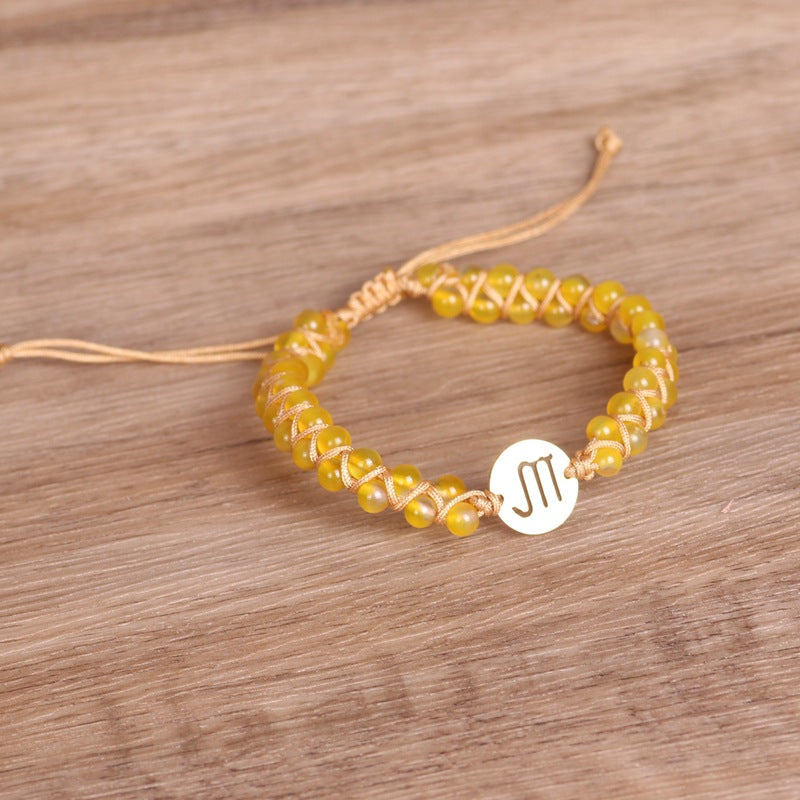 Twelve Constellations Woven Bracelet