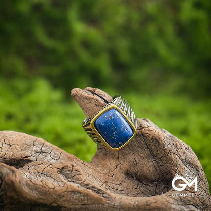 "Triumph Return"-Turkish Warrior Gemstone Ring