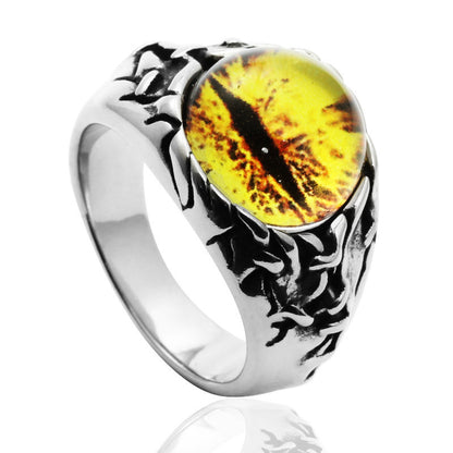 Eye Punk Personalized Trendy Devil's Eye Ring