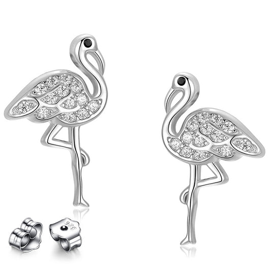 Trendy Flamingo Earrings