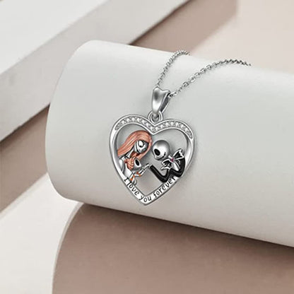 "Family" - Zircon Heart Necklace