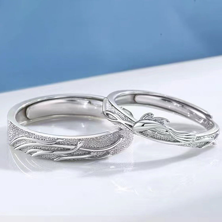 Anemone And Fish Couple Ring