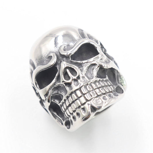 Stainless Steel Size Skull Ring