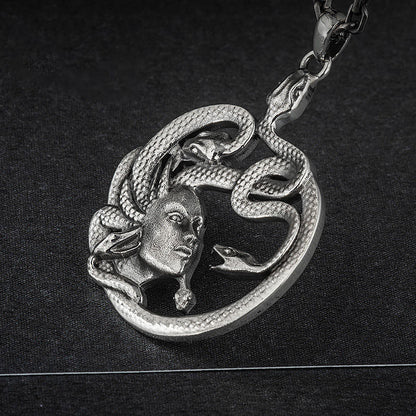 Vintage Medusa Necklace