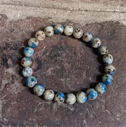 Natural Azurite 11mm Beads Energy Stone Bracelet