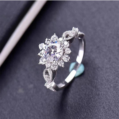 Snow Fairy Fashion Couple Ring