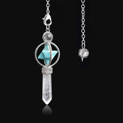 Natural Crystal Stone Pendulum