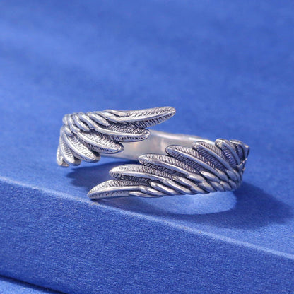 Angel Wings Adjustable Ring