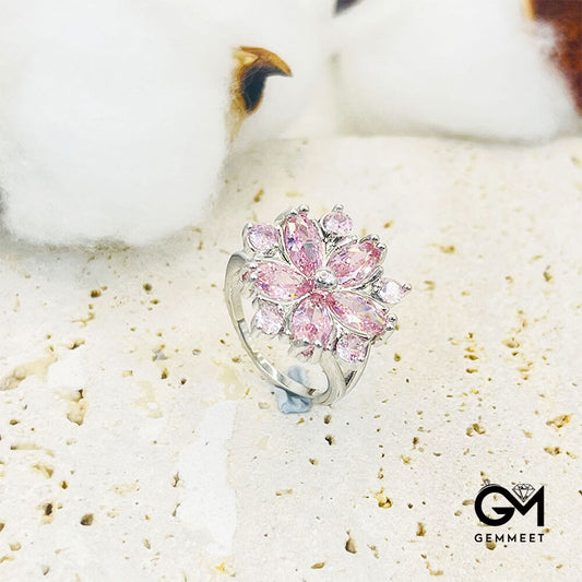 Romantic Beautiful Unique Flower Ring