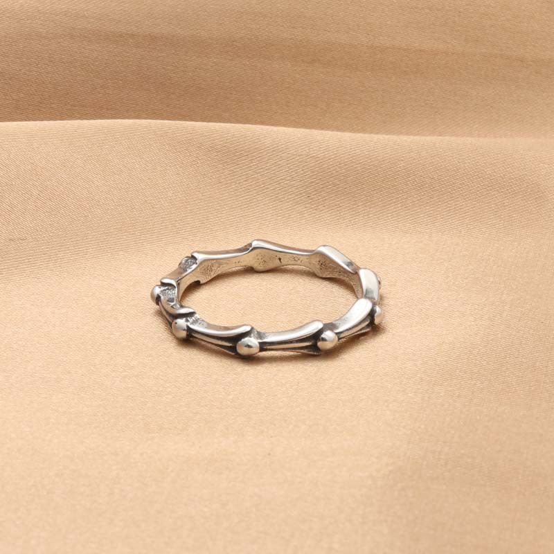 Bone Joint Retro Trendy Men's Ring