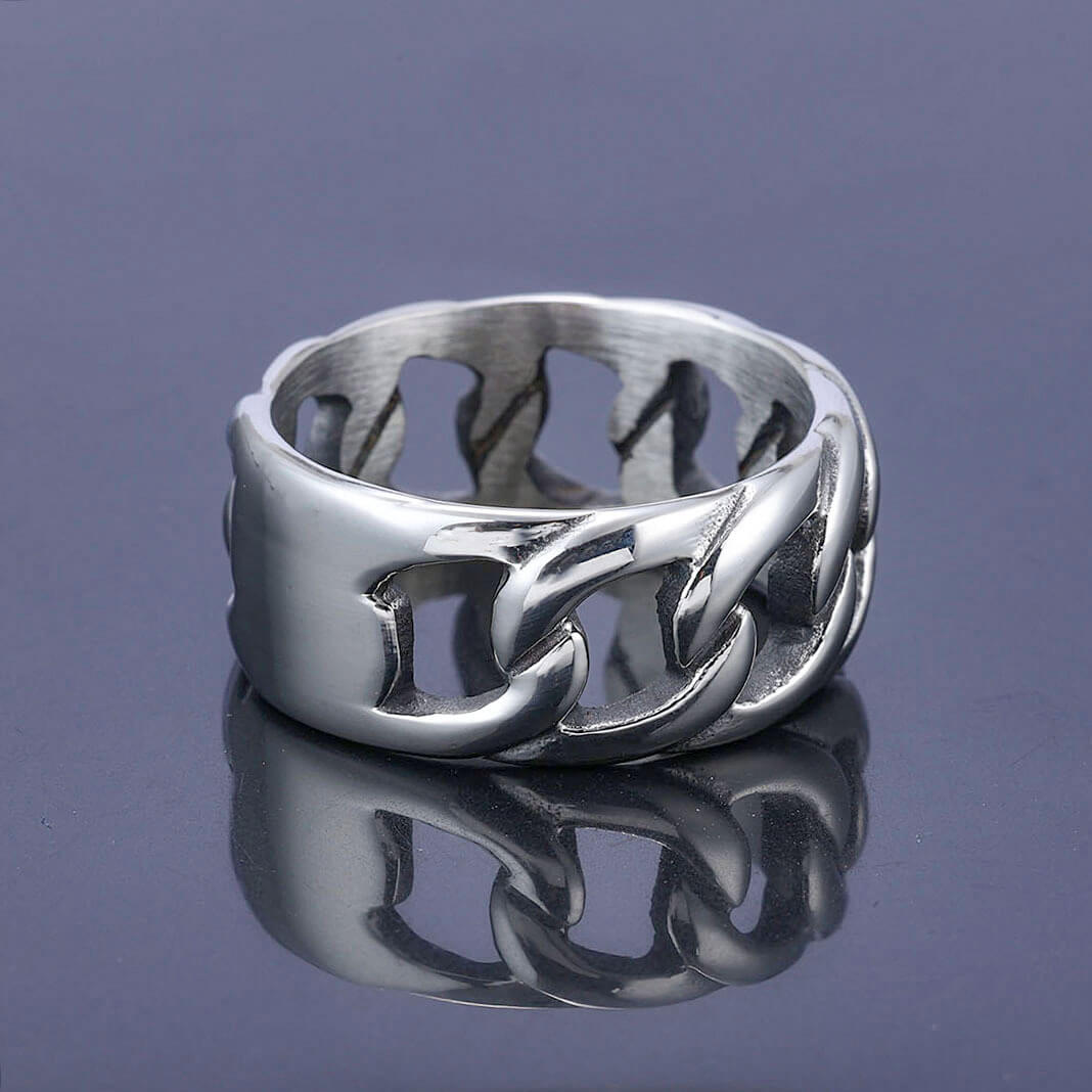 Stainless Steel Ring for Men and Women Locomotives