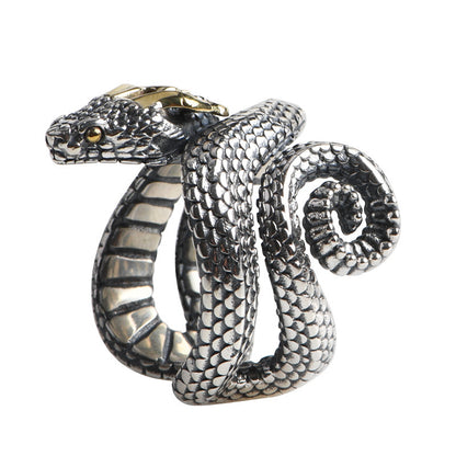 Men's Vintage Viper Ring