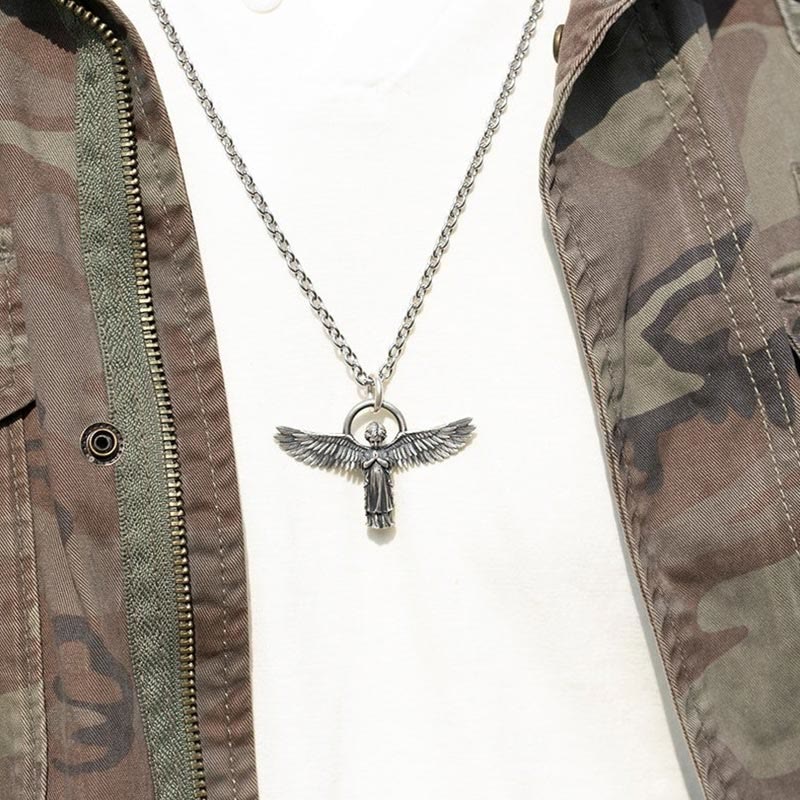 Guardian Angel - Angel Wings Necklace