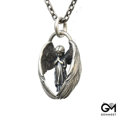 Guardian Angel - Seraphim Angel Wings Necklace