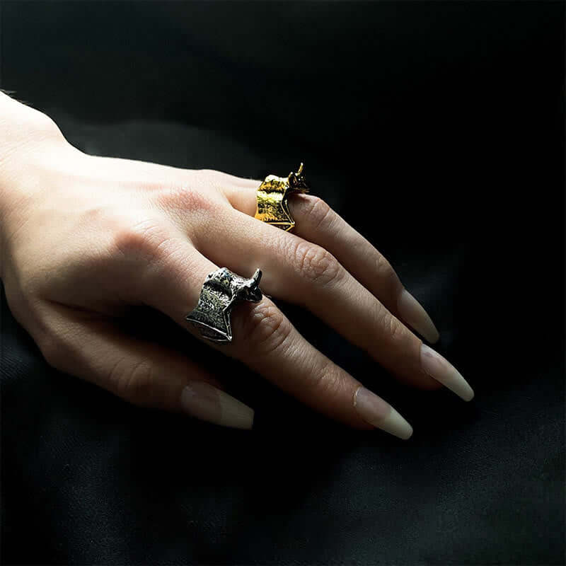 Cute Vampire Bat Vintage Ring