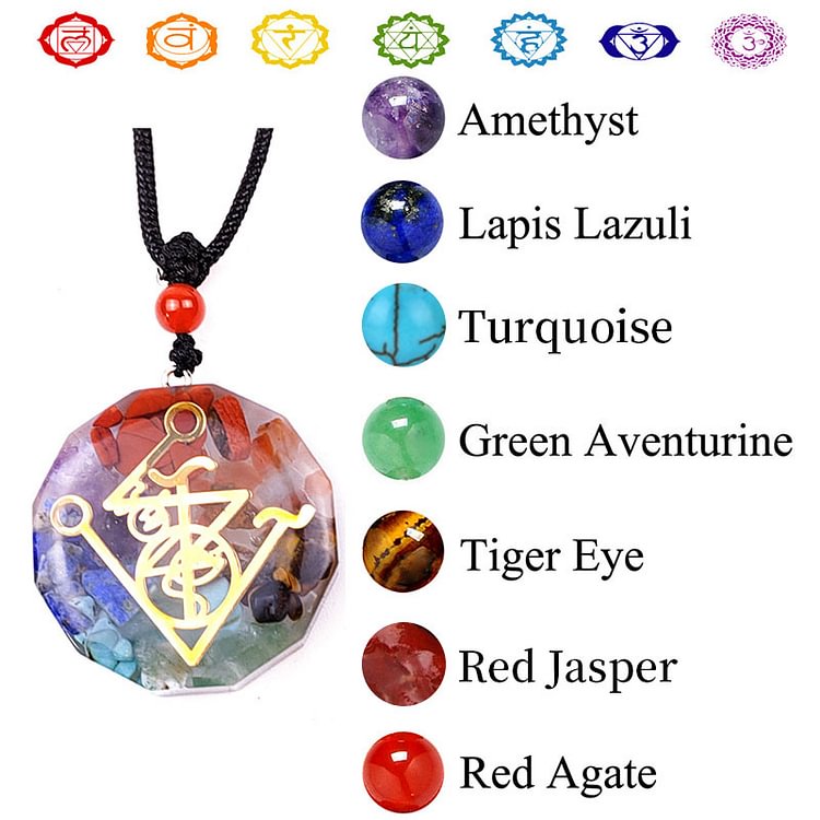 Chakra Triangle Symbol Necklace