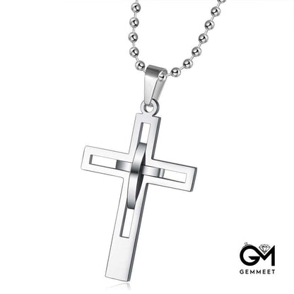 Creative Cross Necklace For Men