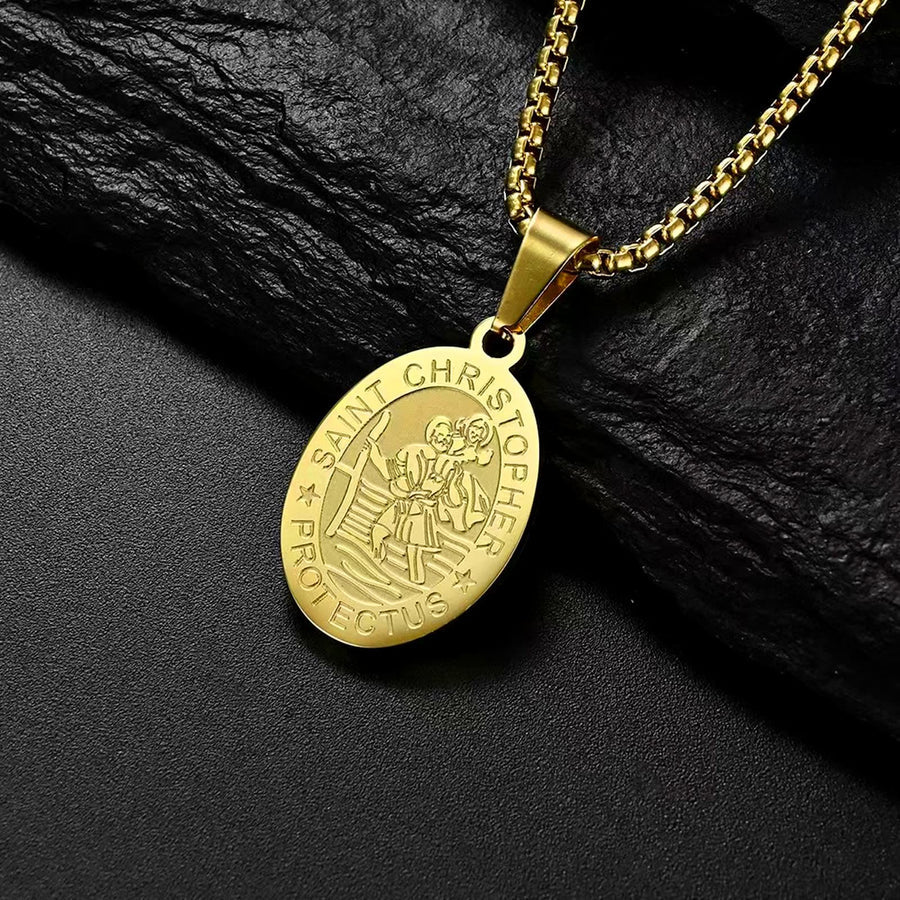 Saint Christopher Protectus Necklace