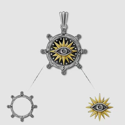 Eye of God New Niche Design High-end Necklace Pendant