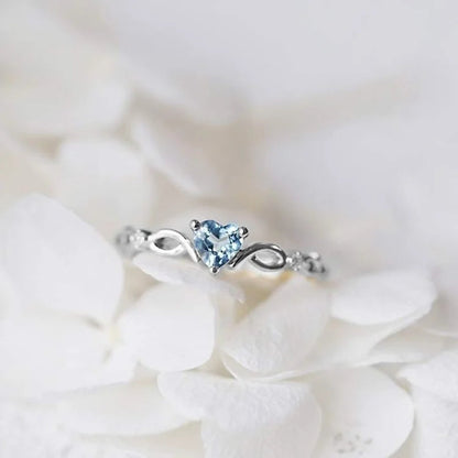 S925 The Eternal Heart - Birthstone Ring