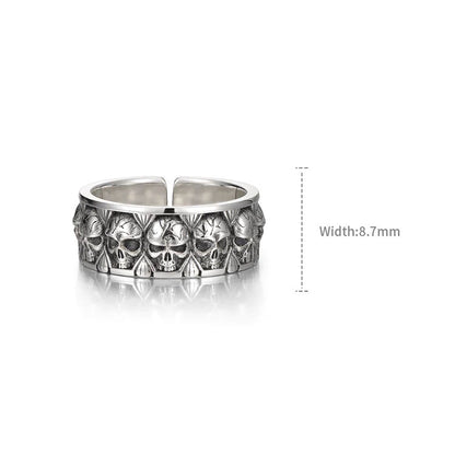 Skull Sterling Silver Rings