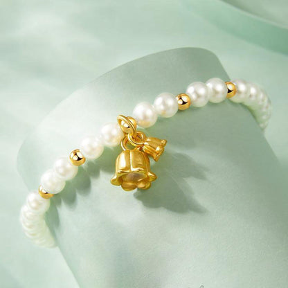 Lily Of The Valley Pearl Bracelet