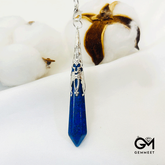 Lapis Lazuli Vintage Pendant Necklace