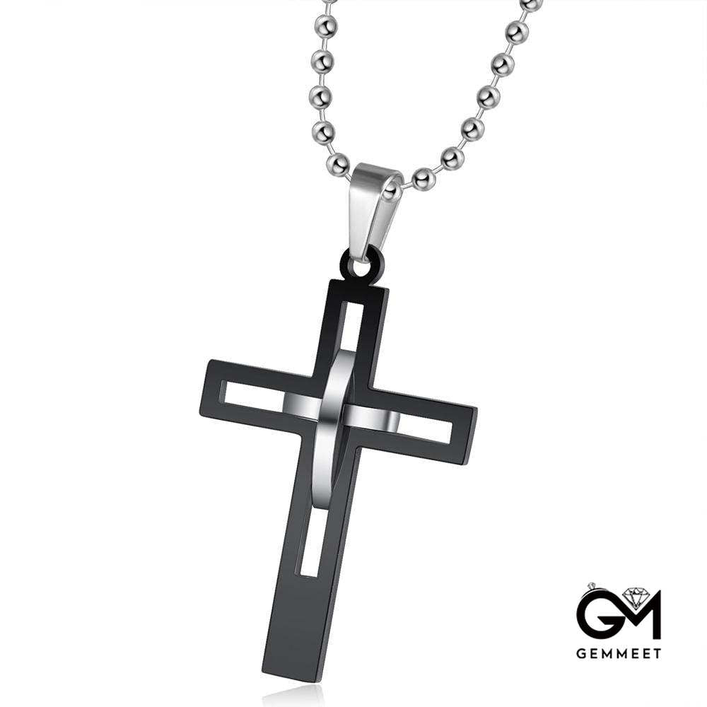 Creative Cross Necklace For Men