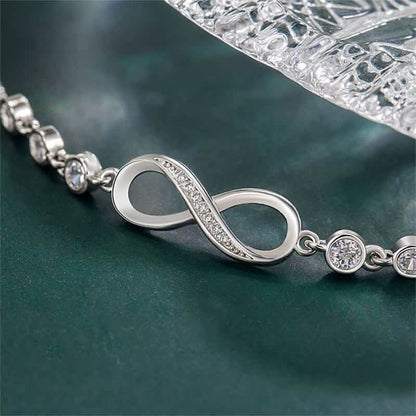 Women's Adjustable Infinite Love Bracelet