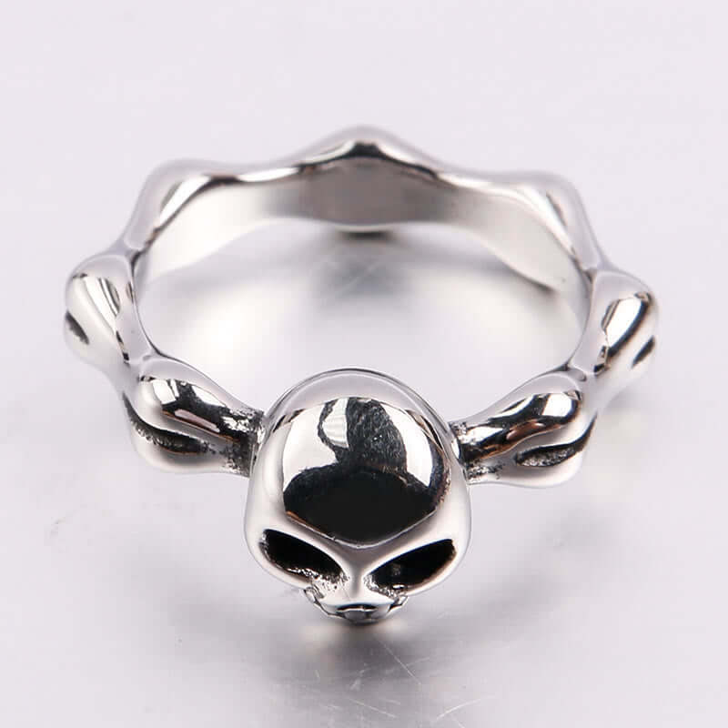 Retro Skull Ring