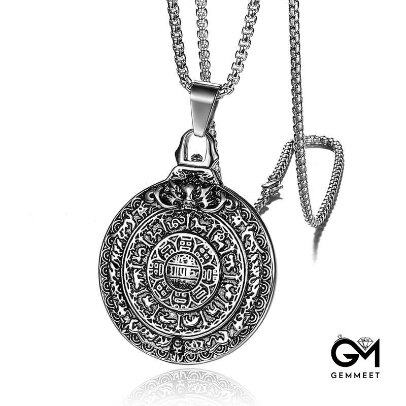 Nine Palace Eight Trigrams Guardian Necklace