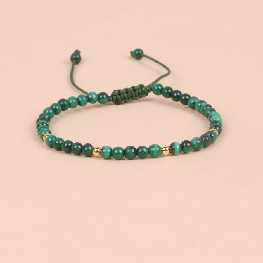 Malachite Woven Bracelet