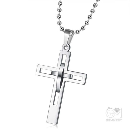 Creative Cross Necklace For Men