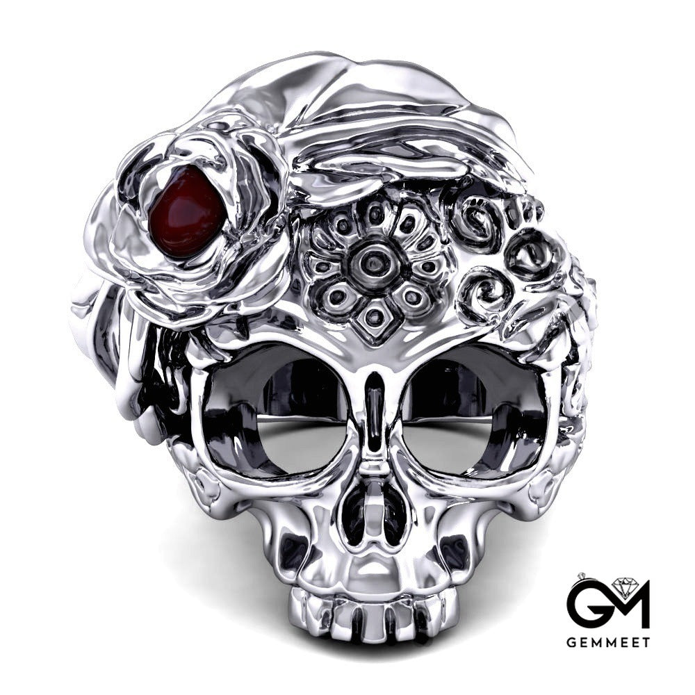 Gothic Style Punk Skull Ring