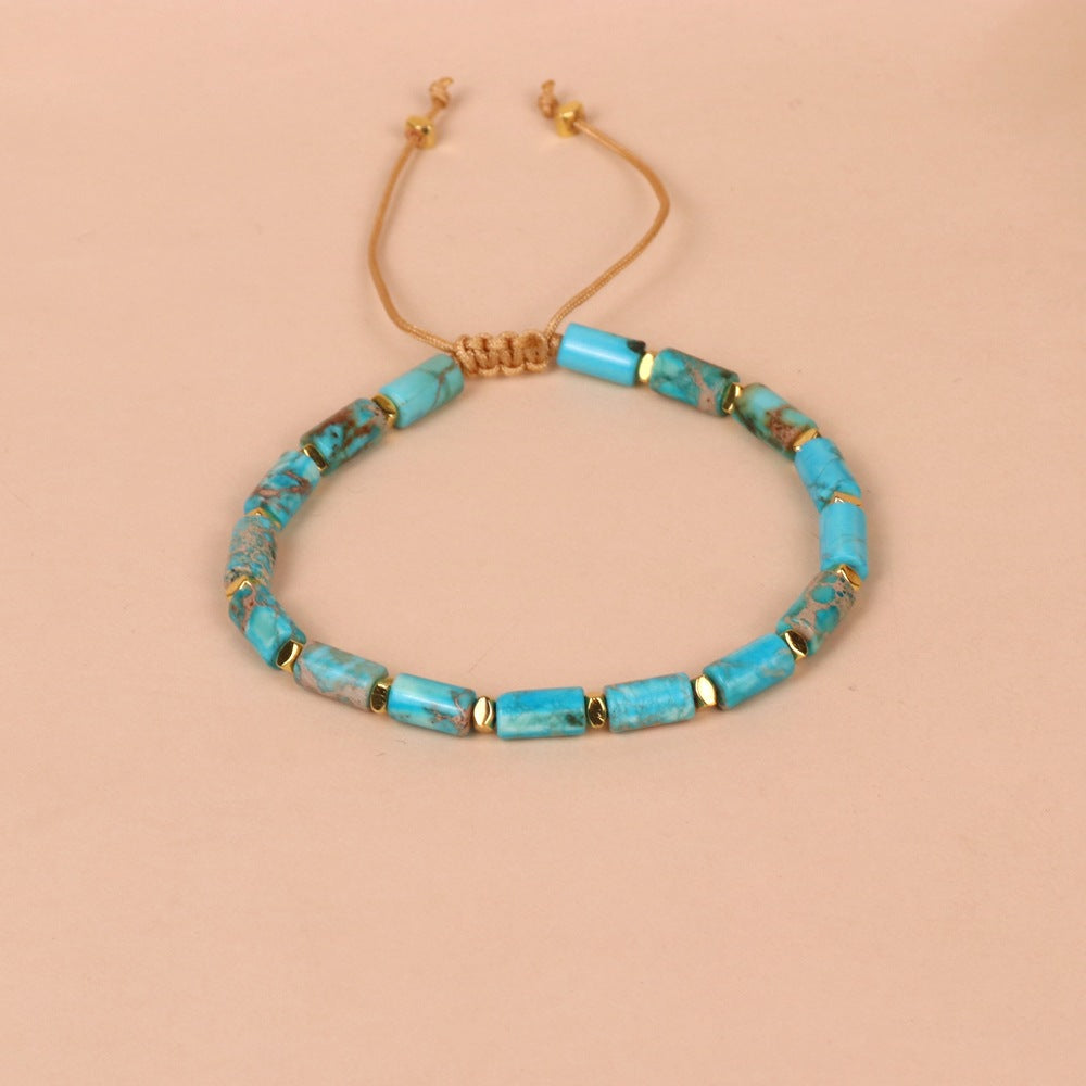 Bead Woven Bracelet