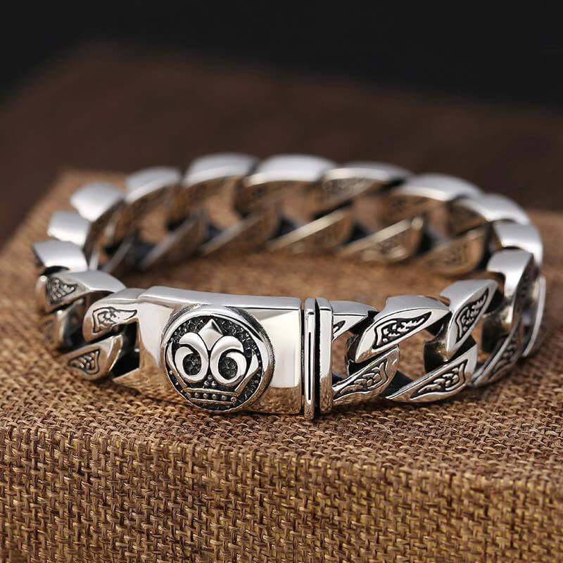 Men's Retro Prong Totem Bracelet