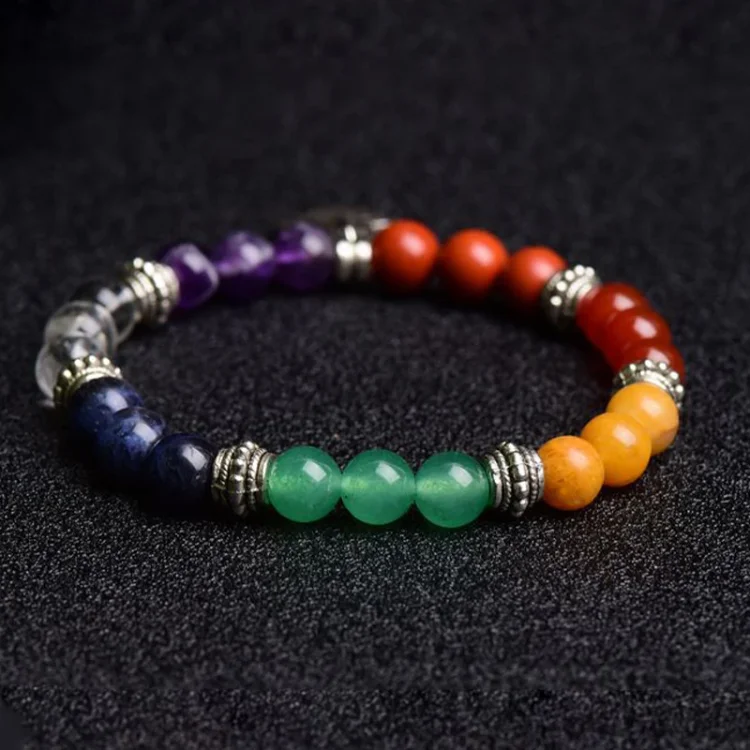 Chakra Lotus Symbol Bracelet