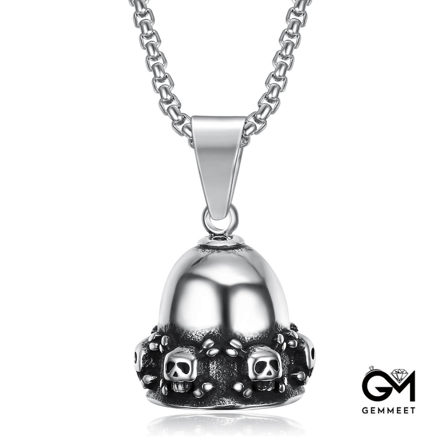 Personality Skull Bell Pendant