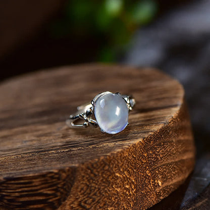 Natural Aquamarine Positive Ring