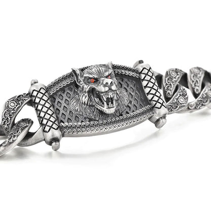 Tiger Sterling Silver Bracelets